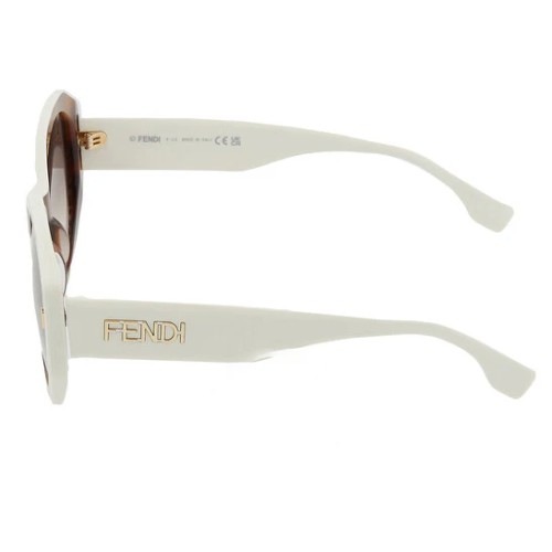 Fendi FE40045I - 55F - 54 Okulary przeciwsłoneczne Kanciaste