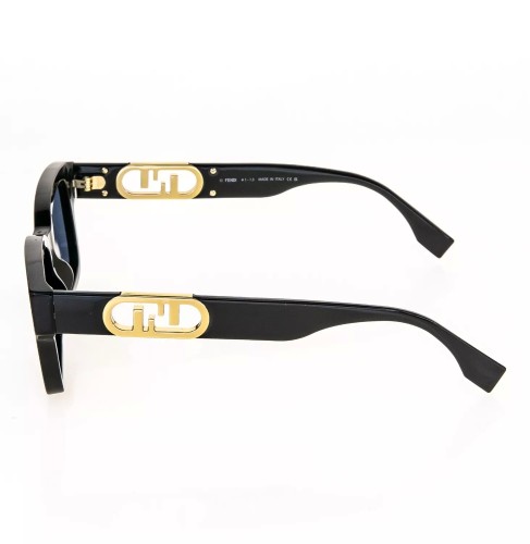 Fendi FE40050I - 01V - 53 Okulary przeciwsłoneczne Kanciaste