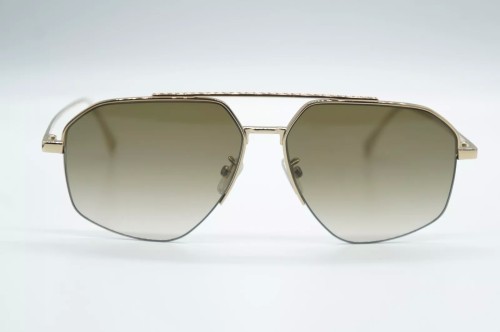 Fendi FE40062U - 10F - 56 Okulary przeciwsłoneczne Złoty Pilotki (aviator)