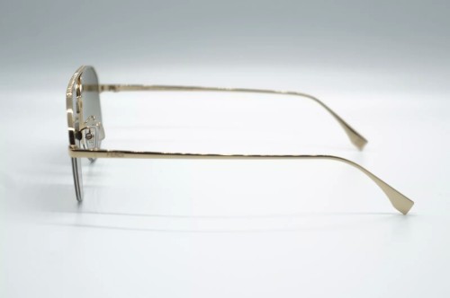 Fendi FE40062U - 10F - 56 Okulary przeciwsłoneczne Złoty Pilotki (aviator)