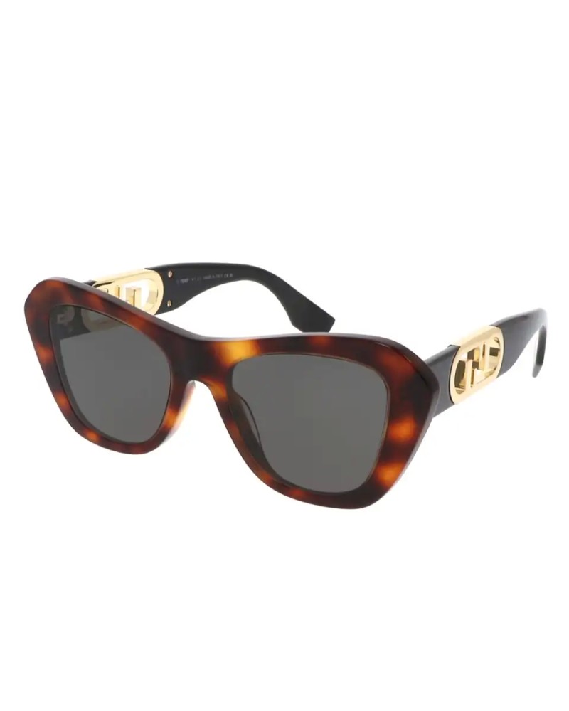 Fendi FE40064I - 53A - 52 Okulary przeciwsłoneczne Kocie oczy