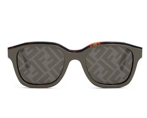 Fendi FE40077I - 50C - 51 Okulary przeciwsłoneczne Kanciaste