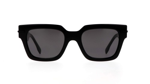 Fendi FE40078I - 01A - 51 Okulary przeciwsłoneczne Czarny Kanciaste