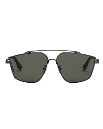 Fendi FE40079U - 12A - 58 Okulary przeciwsłoneczne Czarny Pilotki (aviator)