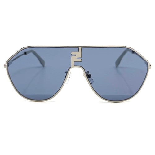 Fendi FE40080U - 16V - 65 Okulary przeciwsłoneczne Srebrny Pilotki (aviator)