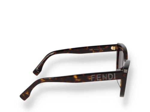 Fendi FE40087U - 52A - 55 Okulary przeciwsłoneczne Kocie oczy