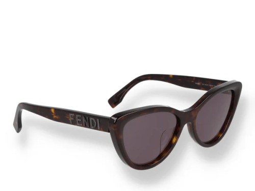 Fendi FE40087U - 52A - 55 Okulary przeciwsłoneczne Kocie oczy