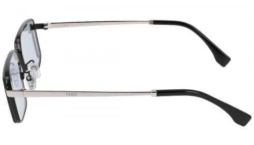 Fendi FE40102U - 01V - 53 Okulary przeciwsłoneczne Kanciaste
