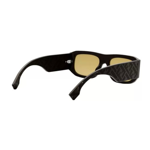 Fendi FE40106I - 70J - 54 Okulary przeciwsłoneczne Brązowy Kanciaste