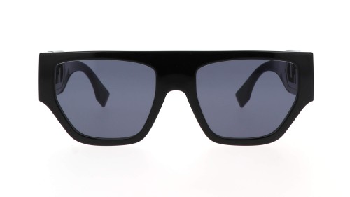 Fendi FE40108U - 01V - 54 Okulary przeciwsłoneczne Czarny Płaska góra