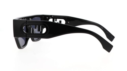 Fendi FE40108U - 01V - 54 Okulary przeciwsłoneczne Czarny Płaska góra