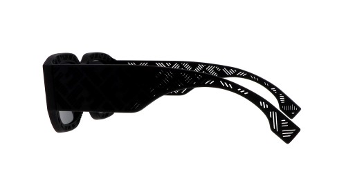 Fendi FE40113I - 02A - 52 Okulary przeciwsłoneczne Czarny Kanciaste