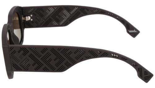 Fendi FE40113I - 50E - 52 Okulary przeciwsłoneczne Brązowy Kanciaste