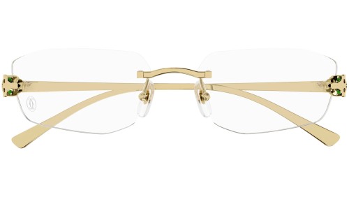 Cartier CT0494O - 001 - 55 Oprawki korekcyjne Kanciaste