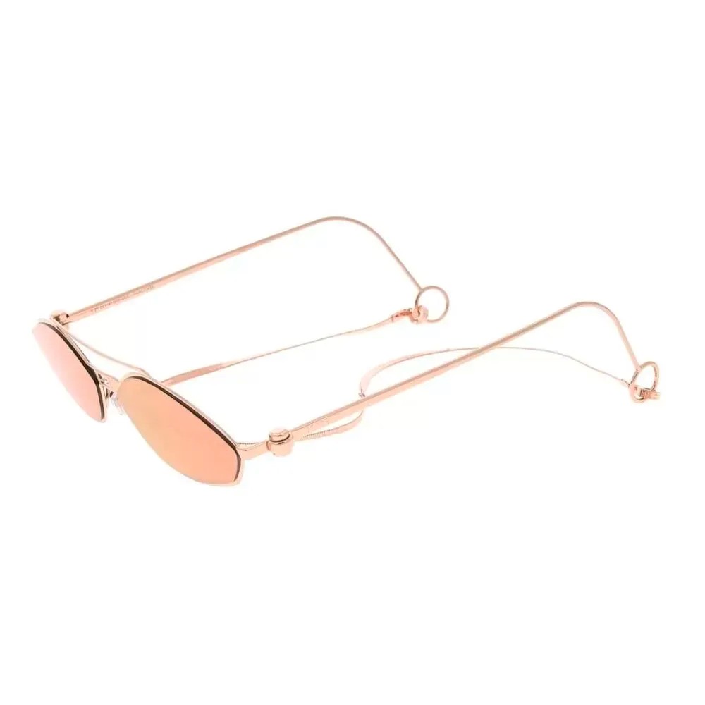 Fendi FE40114U-Y - 33U - 57 Okulary przeciwsłoneczne Różowe złoto Owalny