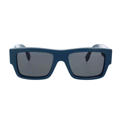 Fendi FE40118I - 90V - 53 Okulary przeciwsłoneczne Niebieski Kanciaste