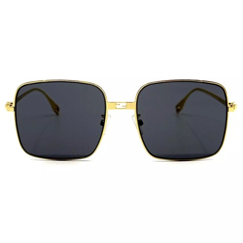 Fendi FE40123U - 30A - 55 Okulary przeciwsłoneczne Złoty Kanciaste