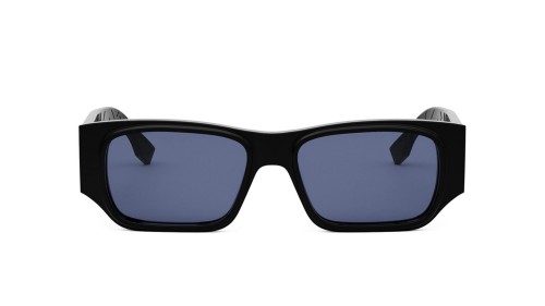 Fendi FE40144I - 01V - 54 Okulary przeciwsłoneczne Czarny Kanciaste