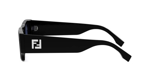 Fendi FE40144I - 01V - 54 Okulary przeciwsłoneczne Czarny Kanciaste