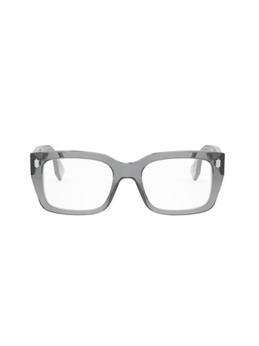 Fendi FE50094I - 020 - 52 Oprawki korekcyjne Szary Kanciaste