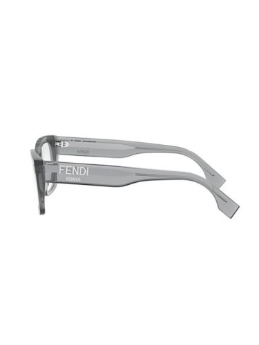 Fendi FE50094I - 020 - 52 Oprawki korekcyjne Szary Kanciaste