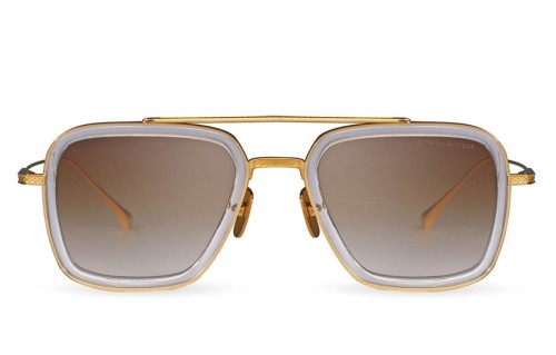 Dita FLIGHT.006 7806 - L - 52 Okulary przeciwsłoneczne Złoty Pilotki (aviator)