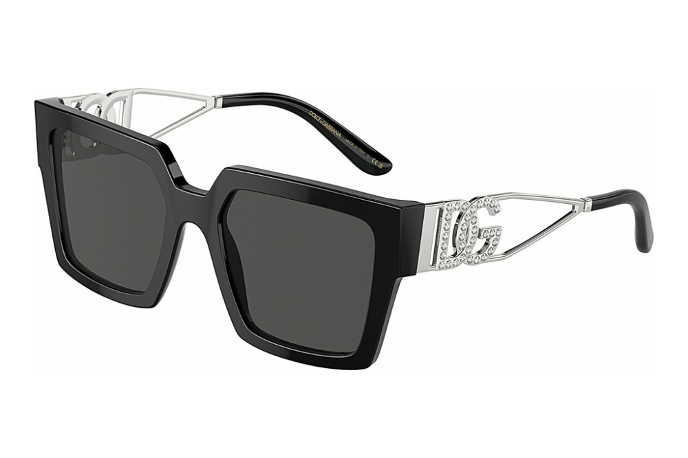 DOLCE & GABBANA DG4446B - 501/87 - 53 Okulary przeciwsłoneczne Kanciaste