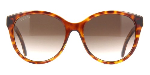 Gucci GG0631S - 002 - 56 Okulary przeciwsłoneczne Havana Owalny