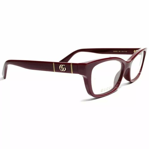 Gucci GG0635O - 006 - 53 Oprawki korekcyjne Burgundija Kanciaste