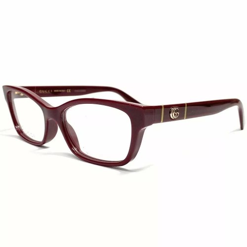 Gucci GG0635O - 006 - 53 Oprawki korekcyjne Burgundija Kanciaste