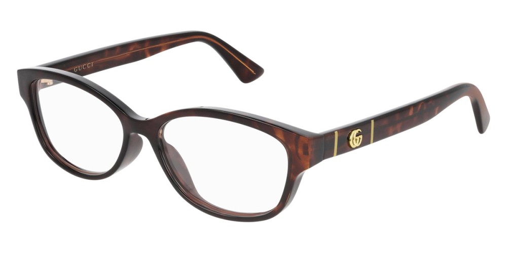 Gucci GG0639OA - 002 - 53 Oprawki korekcyjne Havanna Kanciaste