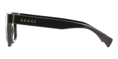 Gucci GG1135S - 001 - 51 Okulary przeciwsłoneczne Czarny Kanciaste