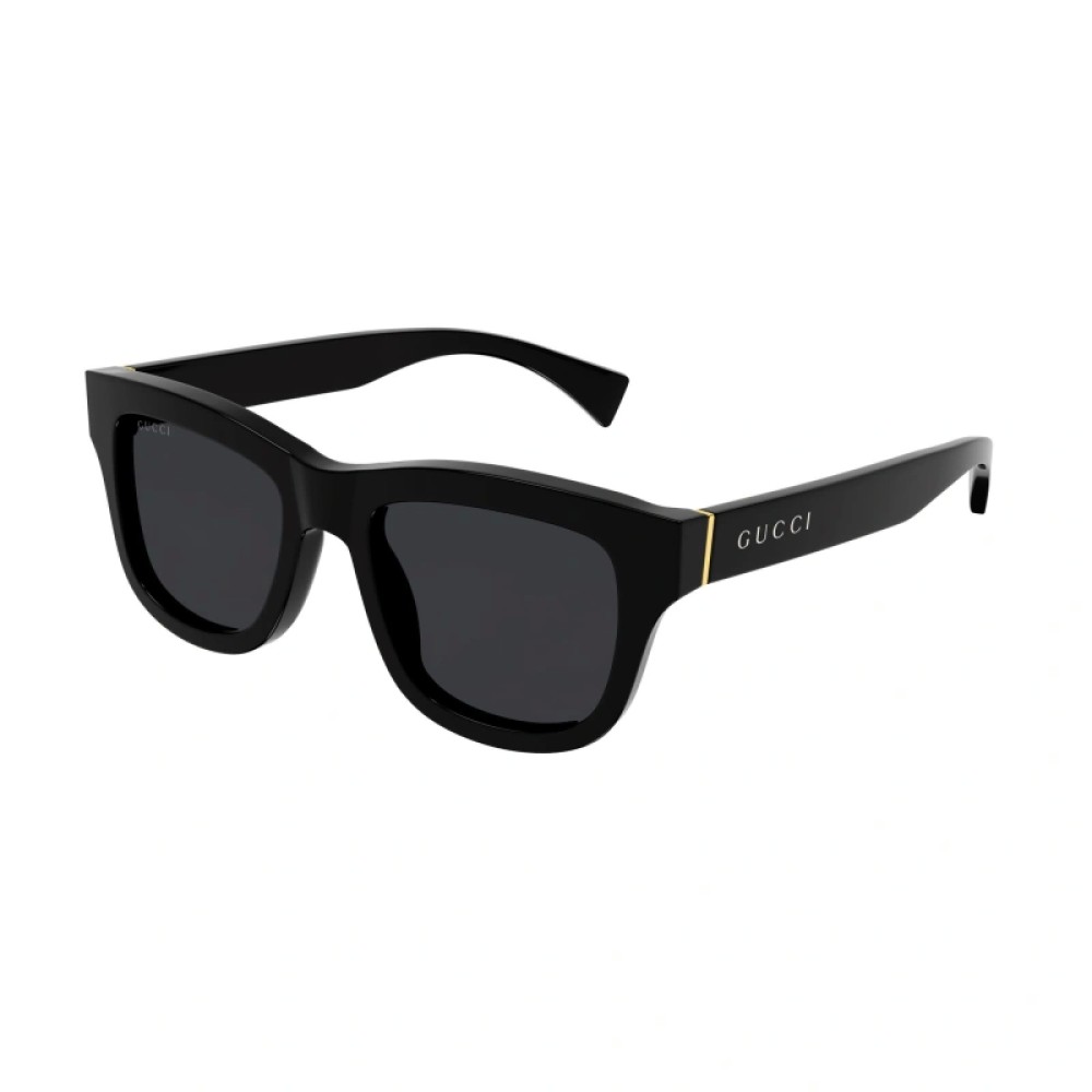 Gucci GG1135S - 002 - 51 Okulary przeciwsłoneczne Czarny Kanciaste