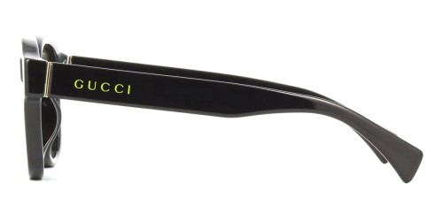 Gucci GG1140SK - 002 - 54 Okulary przeciwsłoneczne Czarny Kanciaste