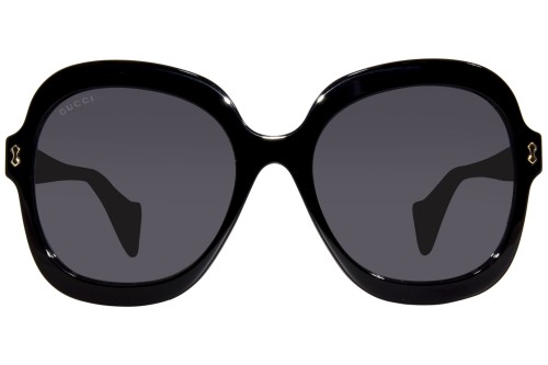 Gucci GG1240S - 001 - 57 Okulary przeciwsłoneczne Czarny Kanciaste
