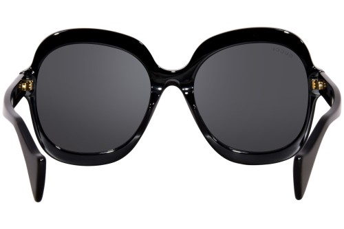 Gucci GG1240S - 001 - 57 Okulary przeciwsłoneczne Czarny Kanciaste