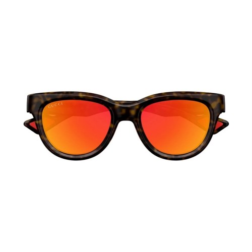 Gucci GG1620S - 002 - 52 Okulary przeciwsłoneczne Havana Pillow (zaokrąglony)