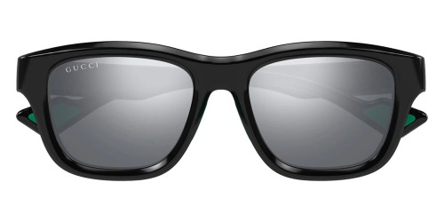 Gucci GG1630S - 001 - 54 Okulary przeciwsłoneczne Czarny Kanciaste