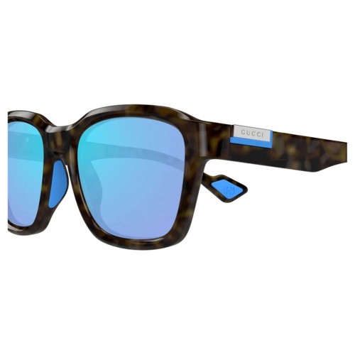Gucci GG1640SA - 002 - 54 Okulary przeciwsłoneczne Havana Kanciaste