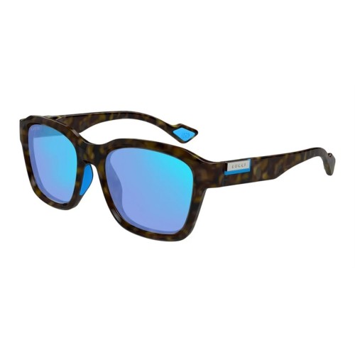 Gucci GG1640SA - 002 - 54 Okulary przeciwsłoneczne Havana Kanciaste