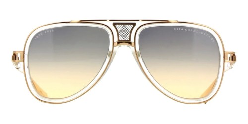 Dita GRAND-DECADE DTS460-A - 03 - 56 Okulary przeciwsłoneczne Złoty Pilotki (aviator)