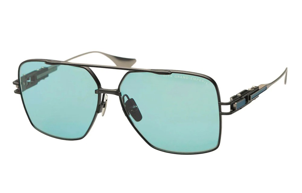 Dita GRAND-EMPERIK DTS159-A - 02 - 61 Okulary przeciwsłoneczne Czarny Pilotki (aviator)