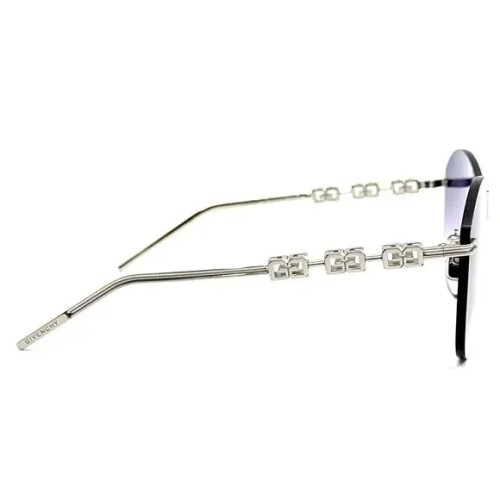 Givenchy GV40035U - 16Z - 138 Okulary przeciwsłoneczne Srebrny Maska