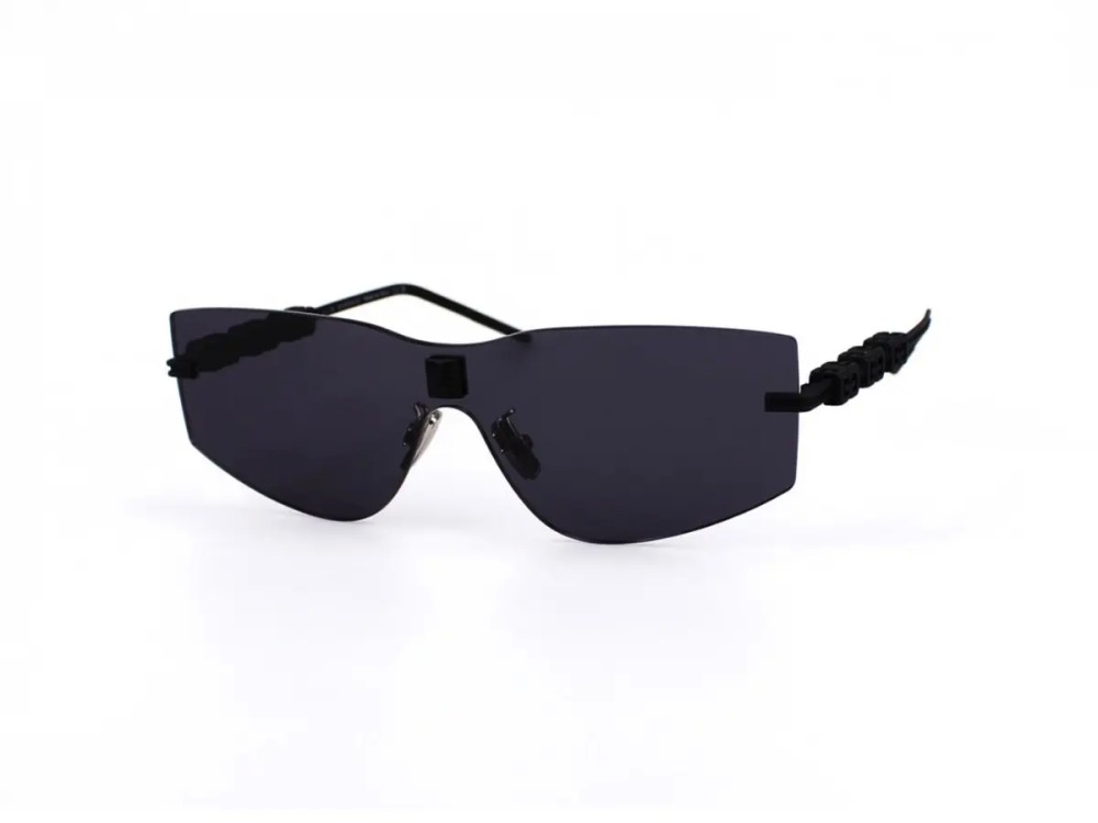 Givenchy GV40043U - 02A - 138 Okulary przeciwsłoneczne Czarny Kanciaste