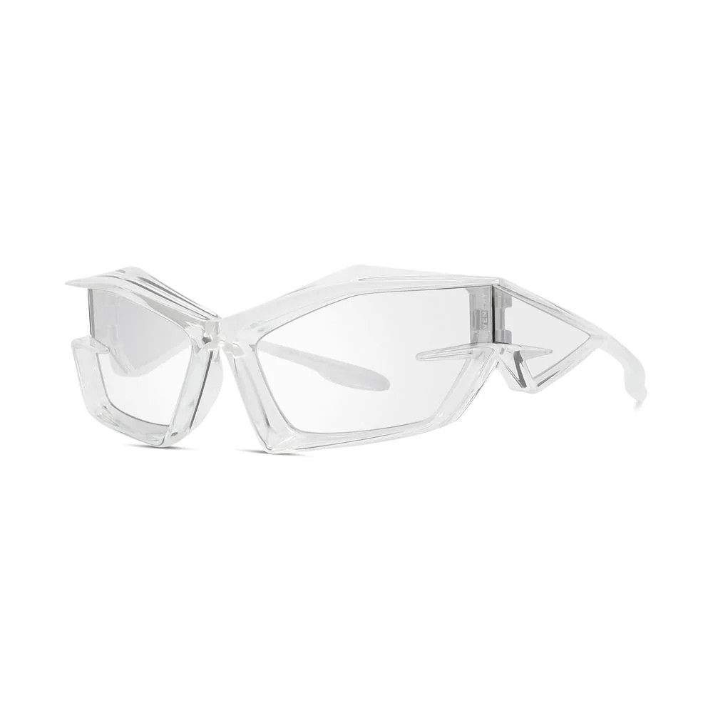 Givenchy GV40049U - 26G - 69 Okulary przeciwsłoneczne Srebrny Kocie oczy