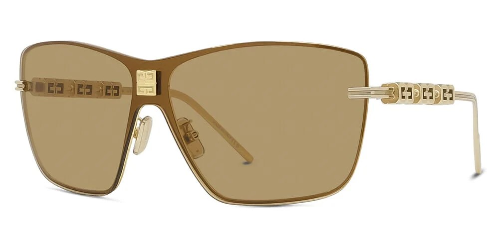 Givenchy GV40052U - 30E - 138 Okulary przeciwsłoneczne Złoty Jednoszybowe