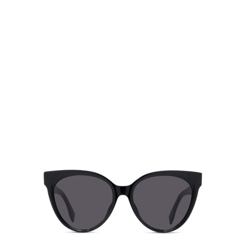 Fendi FE40008U - 01A - 56 Okulary przeciwsłoneczne Czarny Pillow (zaokrąglony)
