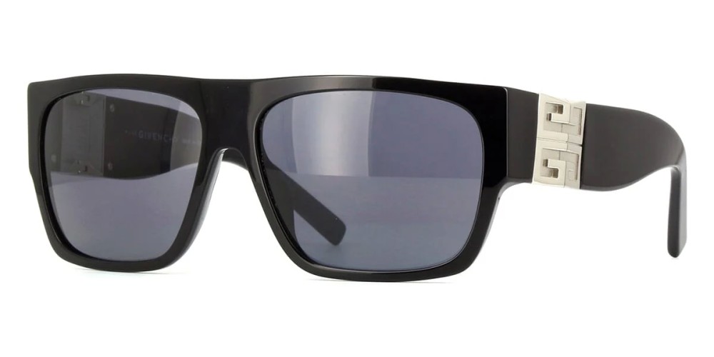 Givenchy GV40053I - 01A - 61 Okulary przeciwsłoneczne Kanciaste