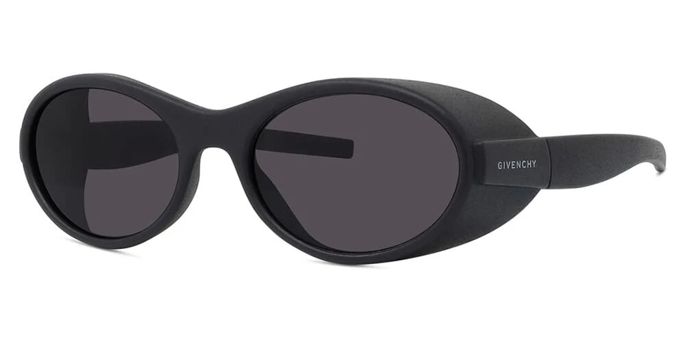 Givenchy GV40065I - 02A - 55 Okulary przeciwsłoneczne Czarny Owalny