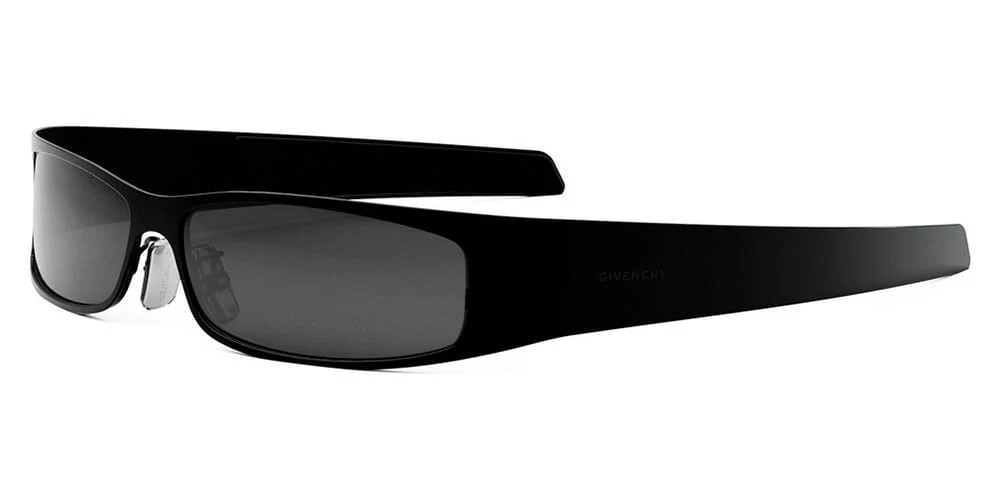 Givenchy GV40067U - 01A - 57 Okulary przeciwsłoneczne Czarny Kanciaste